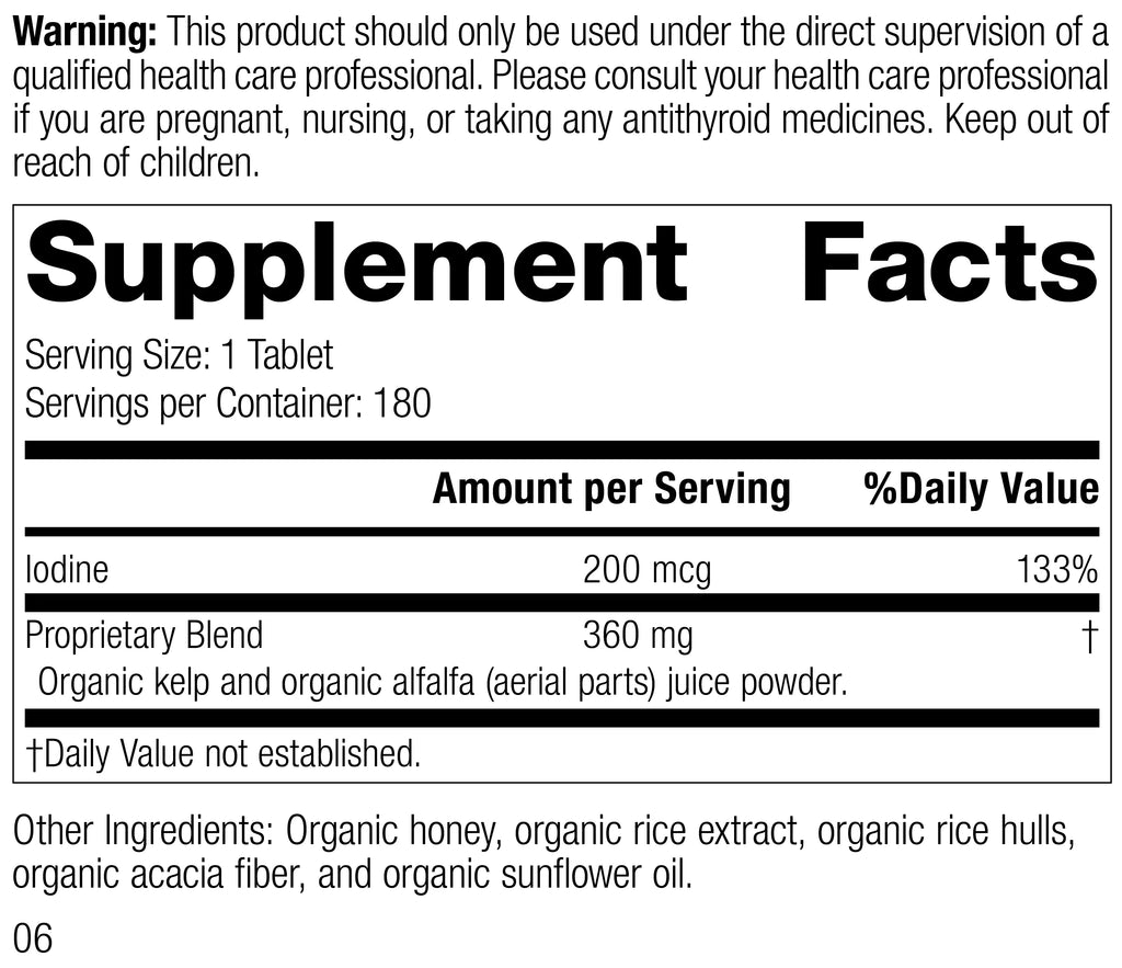 180 Tablets Minerals B184
