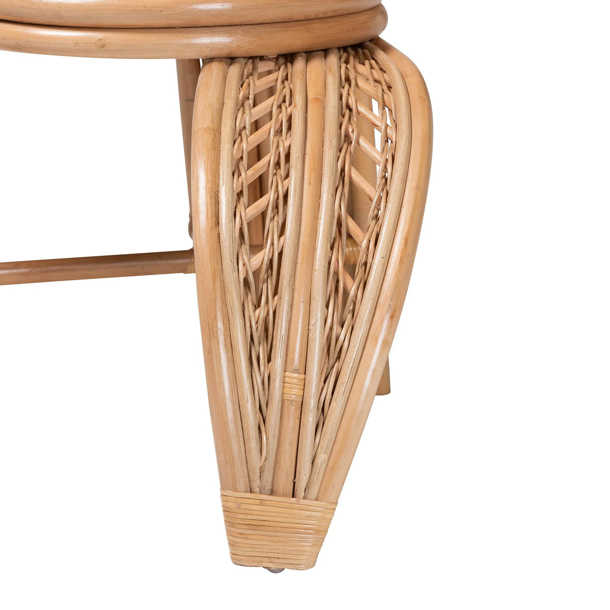 Natural Rattan Leaf Accent Chair N669478