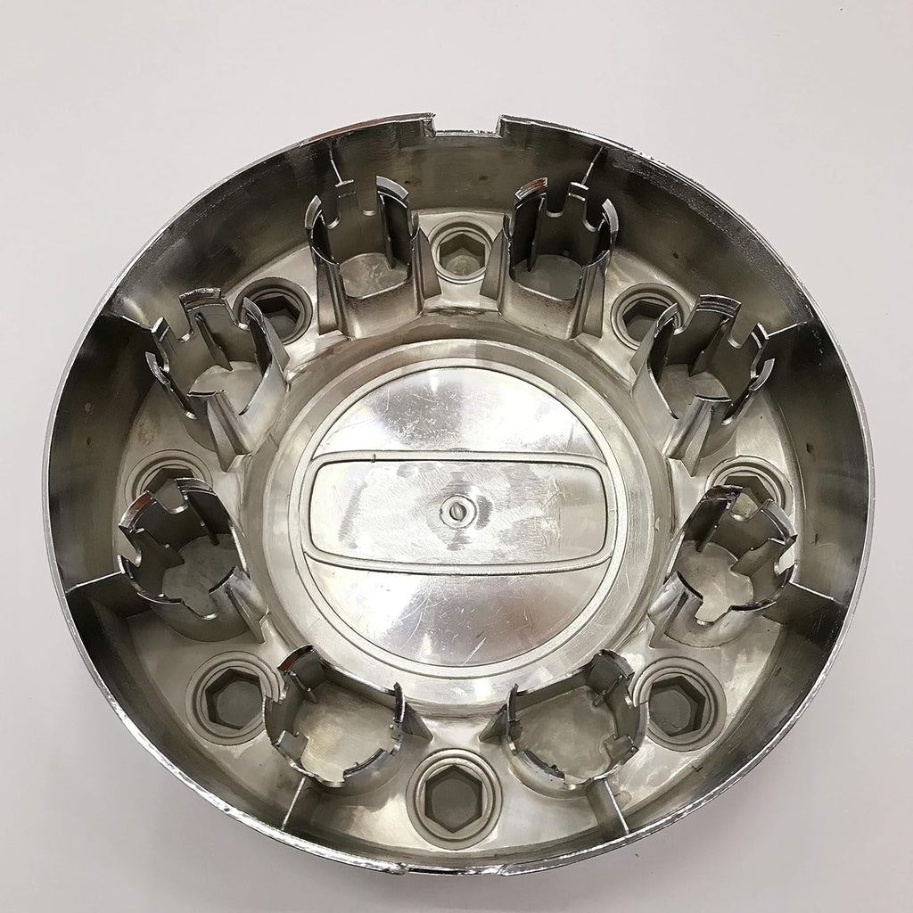 Chrome Wheel Hub Center Caps Set Dually 2 Front and 2 Rear V1909