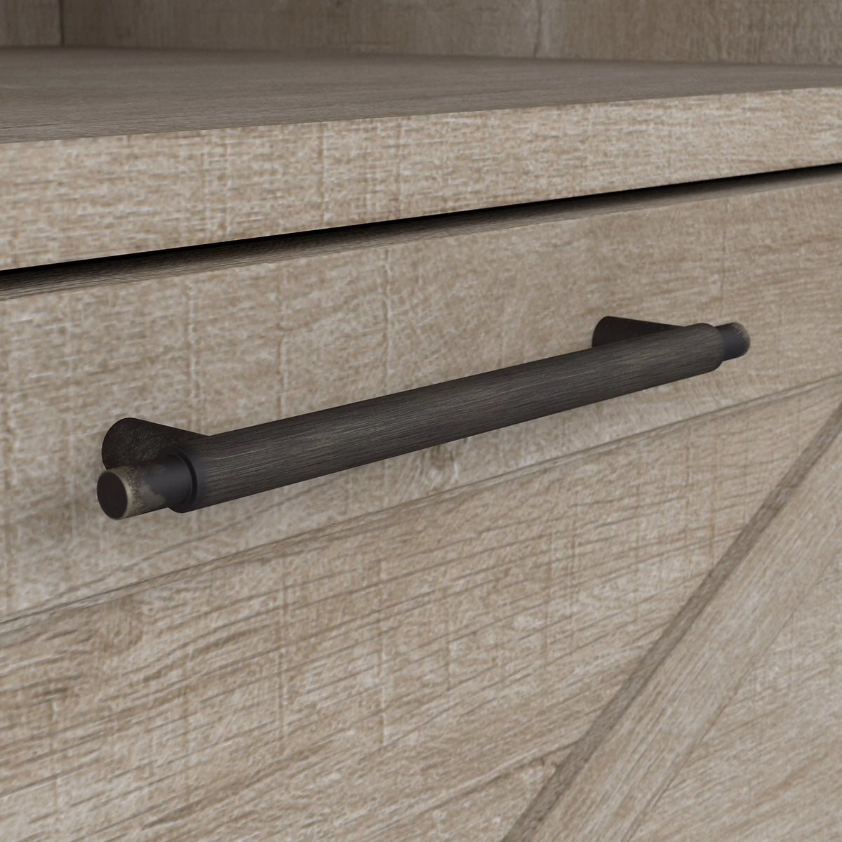 Washed Gray End Table T963