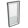 White Pleated Skylight with Blinds Y1449
