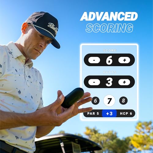 Magnetic Golf GPS Handheld with Touch Screen Display P966