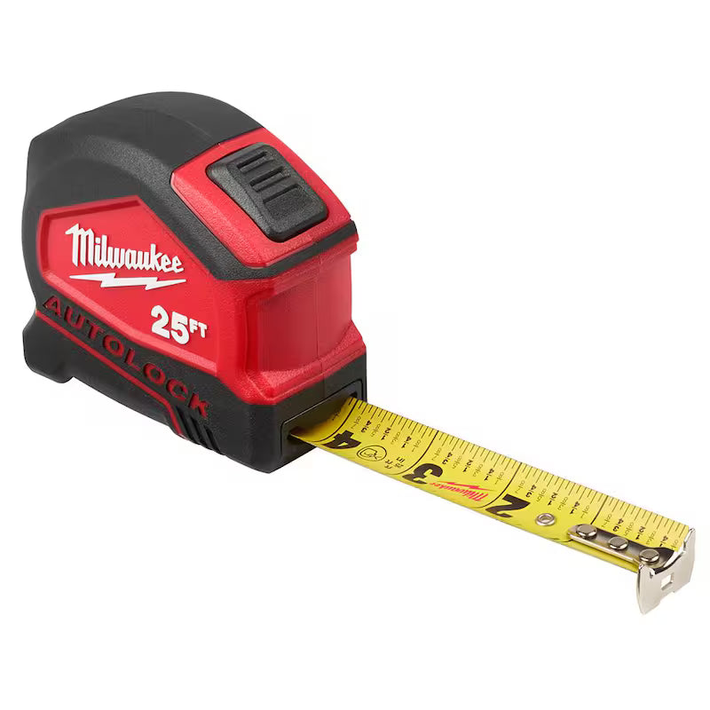 25 ft. and 16 ft. Compact Auto Lock Tape Measure G948