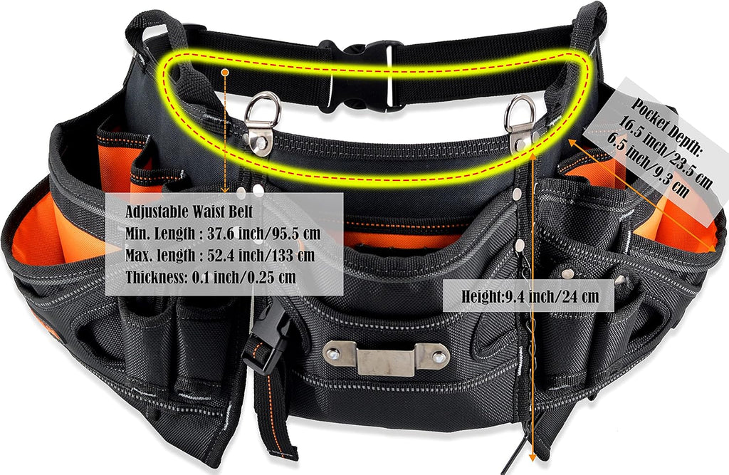 Heavy-Duty Electrician Tool Belt T254