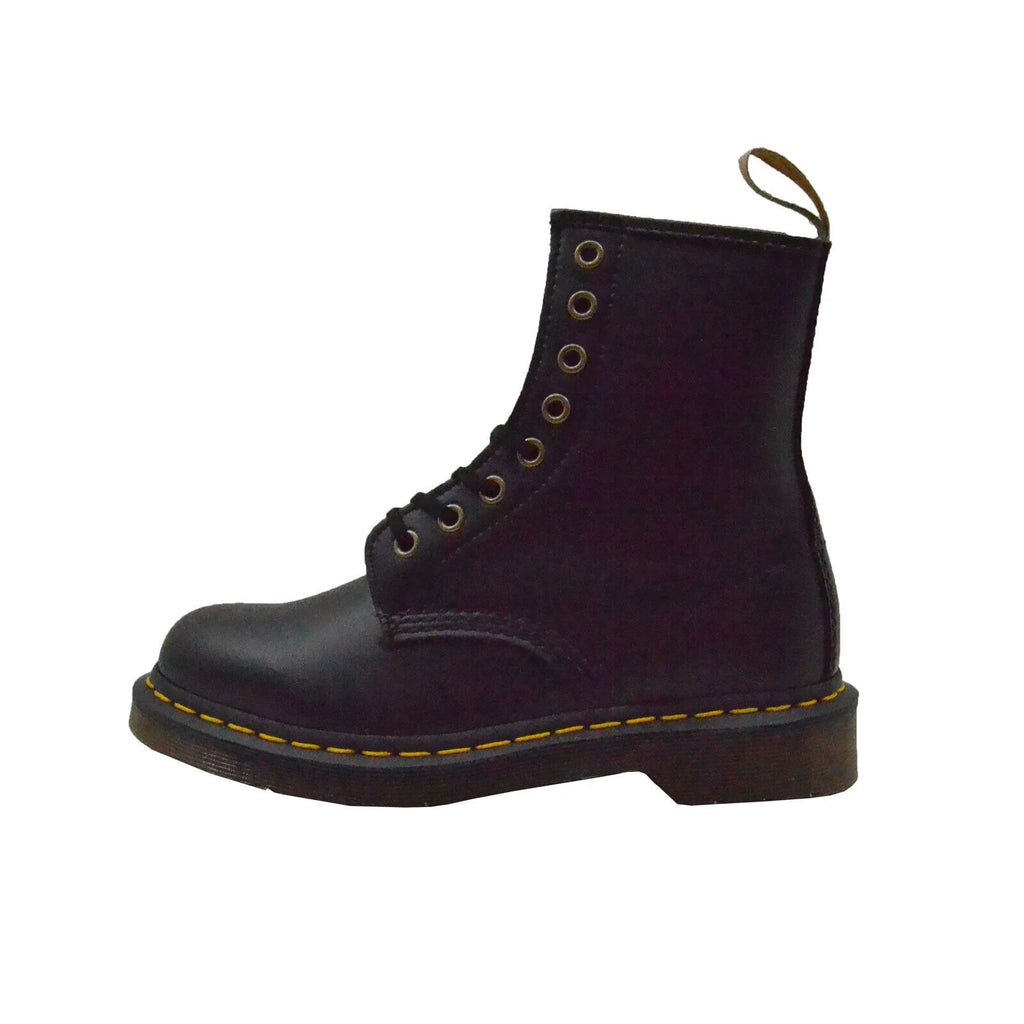 Vegan 8 Eye Leather Boots I4649