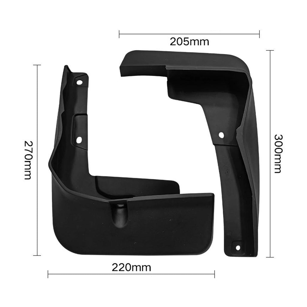 4x Front and Rear Mud Flaps Mudguard J415