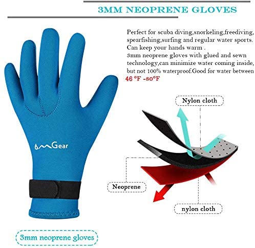 3mm Neoprene Diving Gloves G678823