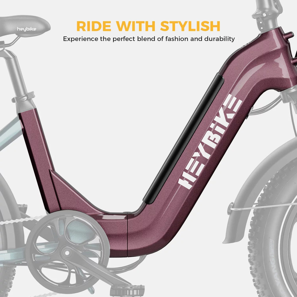Electric Bike with 48V 14.4AH Removable Battery, 20" x 4.0 Fat Tire S175