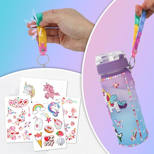 Gem Diamond Painting Water Bottle Kits C9090