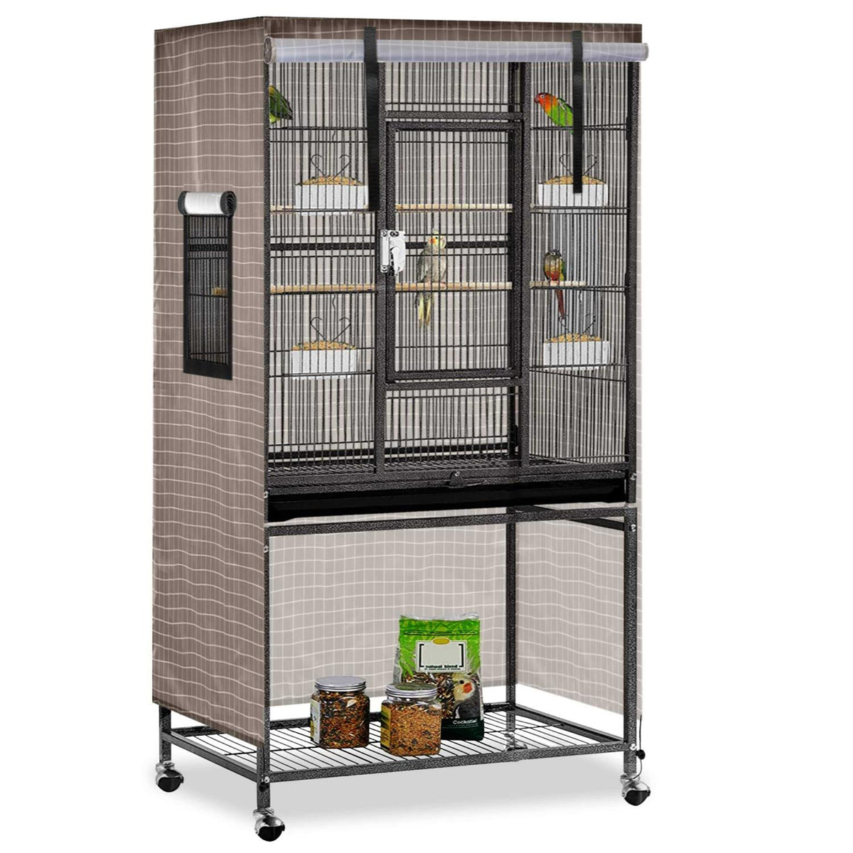 Bird Cage Cover Blackout 51 inch x 38 inch x 23.5 inch V830450