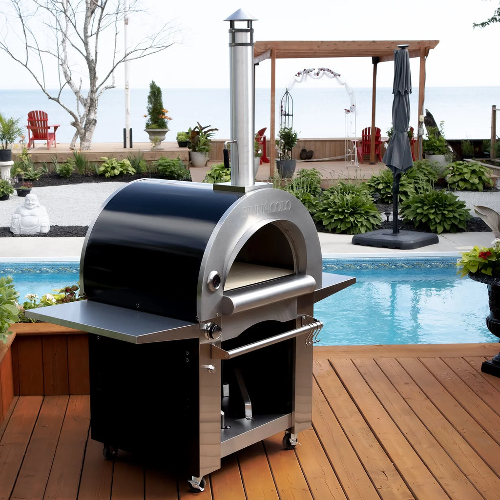 Wood Gas Pizza Oven with Accessories P214