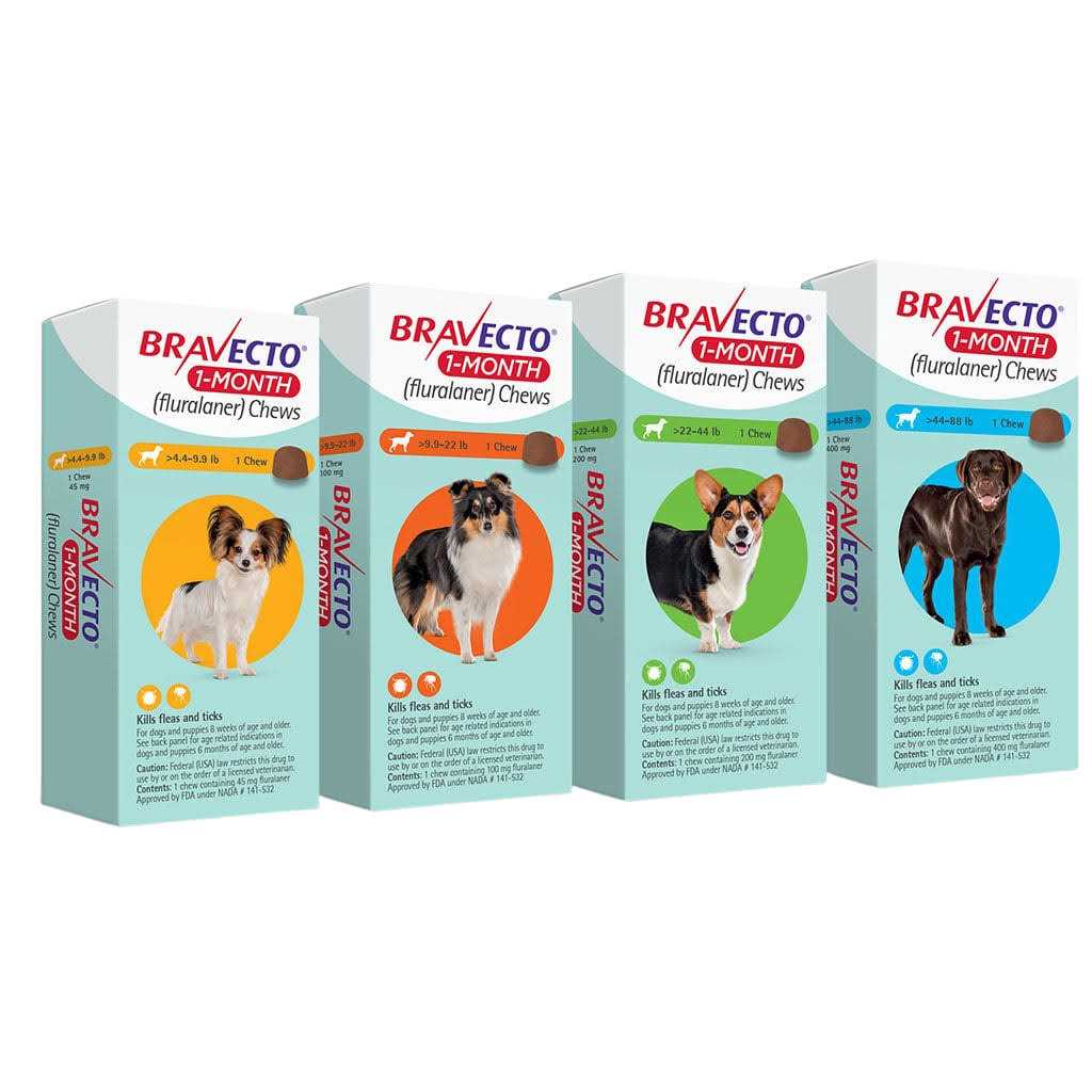 1-Month Chews for Dogs 22-44 lbs E620