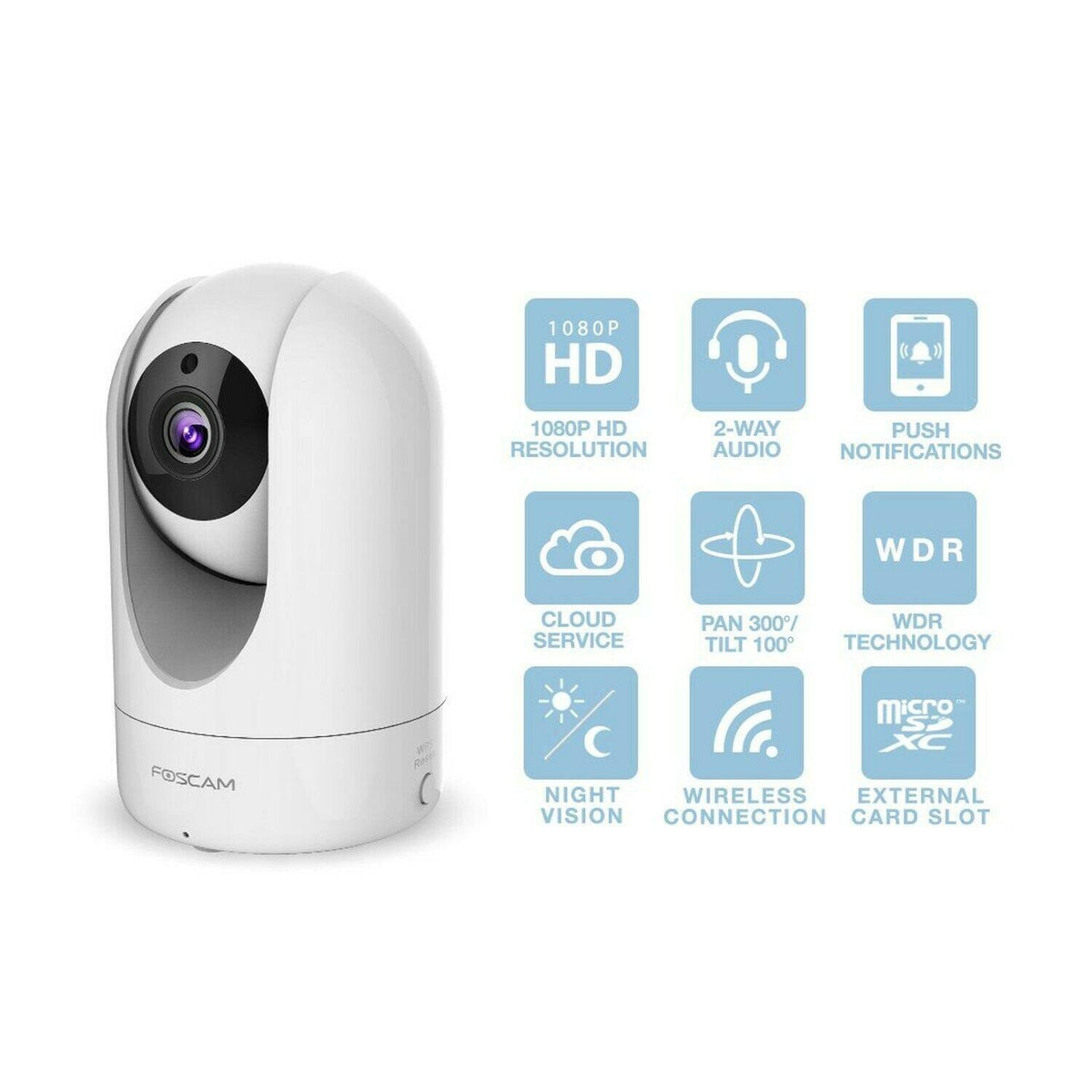 1080p HD Wireless Security Camera L231718