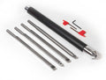 6 Pc Carbide Wood Lathe Tools with 4 Handles B61332