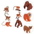 Monkey Animal Figurines Toys Figures Model Miniature Gorilla Figure Cake Kids Models Simulation Statue Zoo I23408