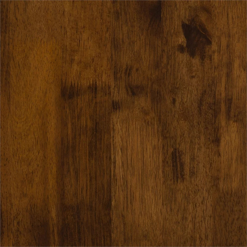 Warm Walnut Wood Dining Table with Splayed Legs A61469