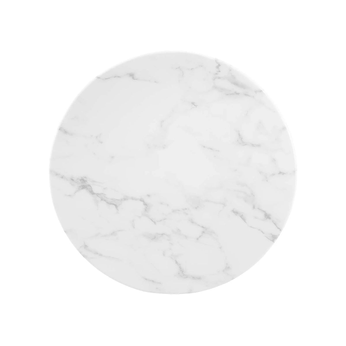 20" Round Artificial Marble Side Table X398