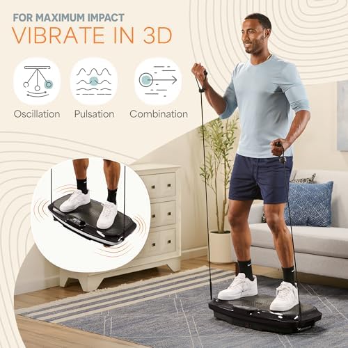 Vibration Plate Exercise Machine with Magnetic Acupoints N605747