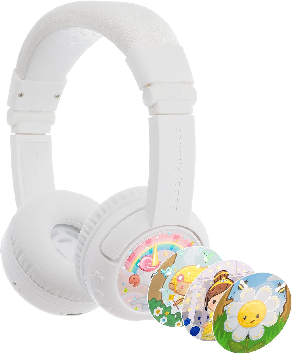 Rose Pink Kids Wireless Bluetooth Headphones Pack of 2 P384