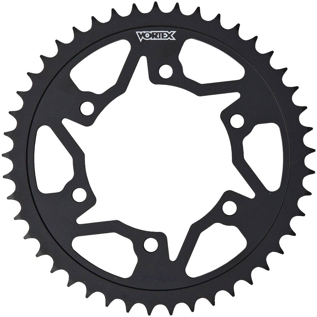 Black 45-Tooth 530-Pitch Steel Rear Sprocket P4626