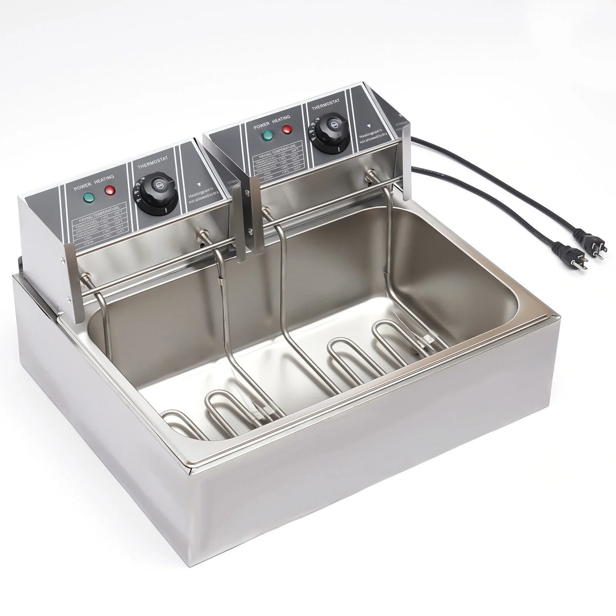 12L 5000W Commercial Electric Countertop Deep Fryer M682