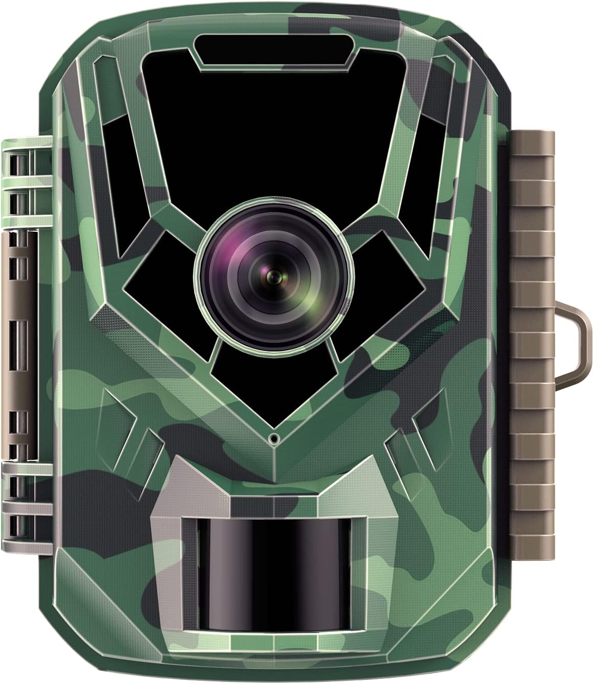Mini Trail Camera 20MP 1080P Night Vision 120° Motion Activated Hunting Camera I98078