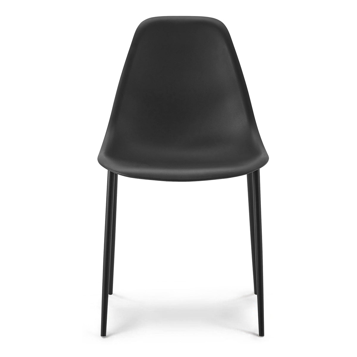 Sunburst Yellow Poly Dining Chair Set of 2 F340248