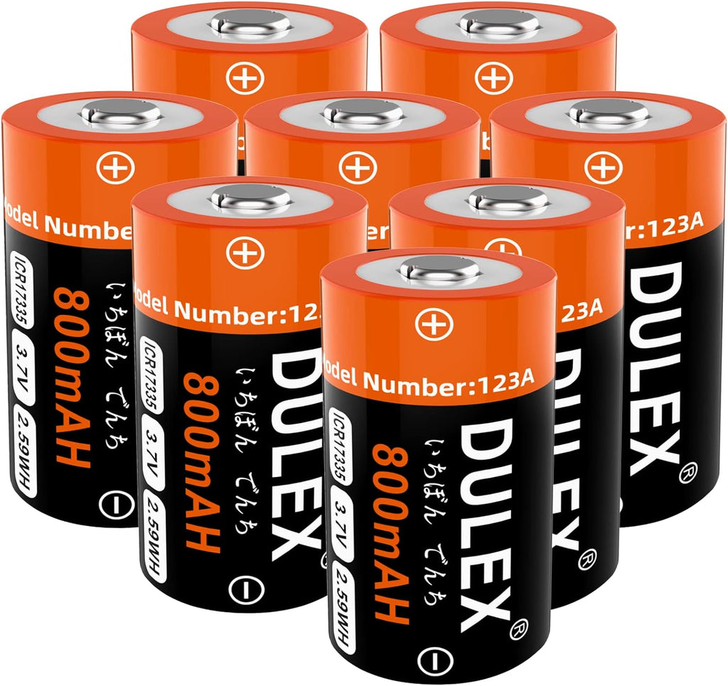123A Rechargeable Batteries 12-Pack X67696