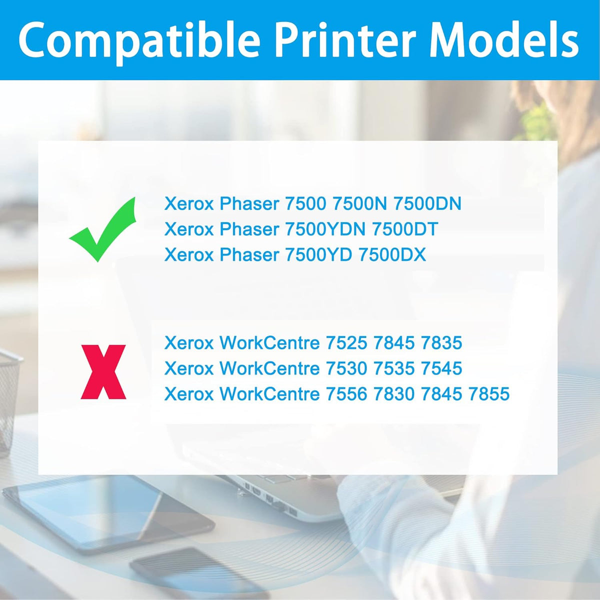 Compatible Toner Cartridge Replacement 4-Pack KCMY Y275730