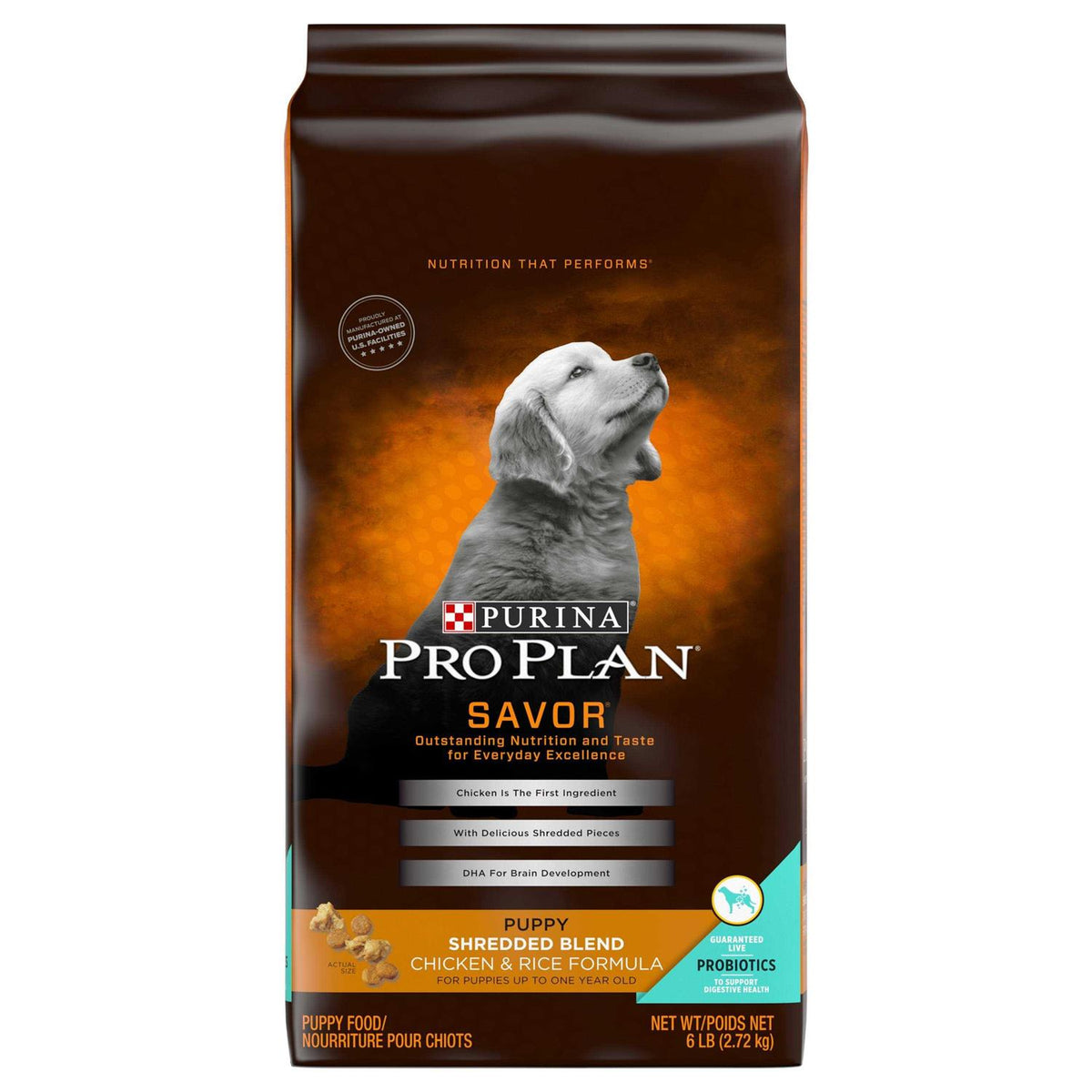 Shredded Chicken & Rice Formula Puppy Dry Dog Food L474299