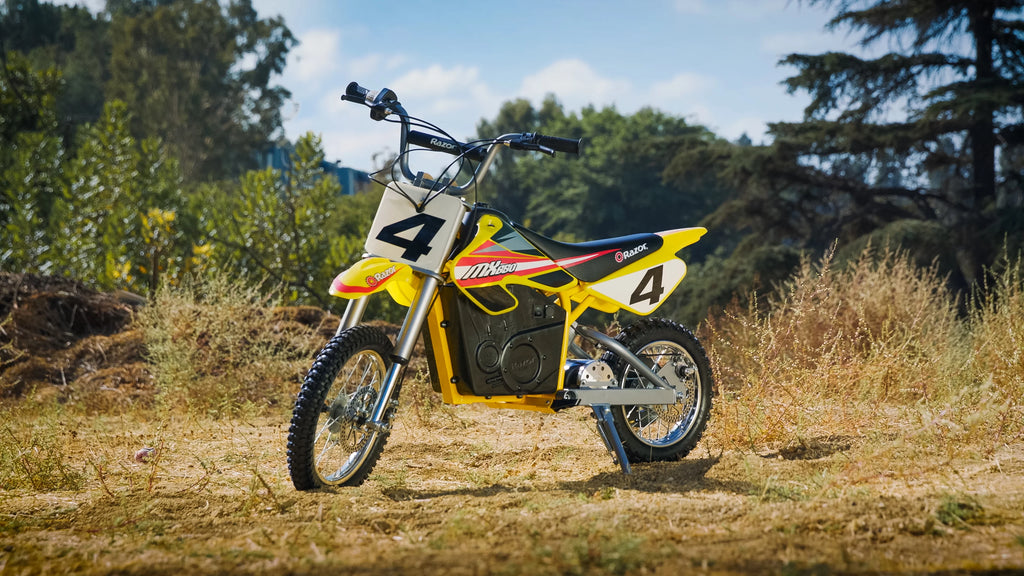 Electric-Powered Dirt Bike R358128