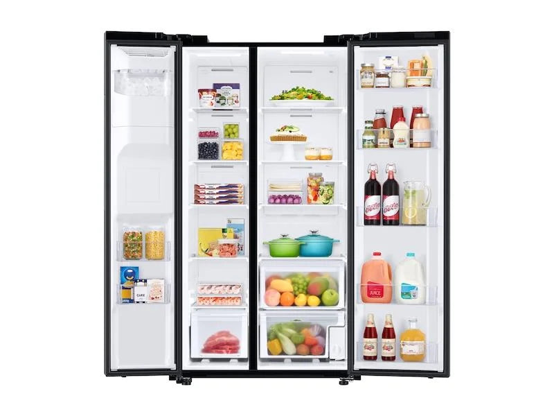 27.4 Cu.Ft. Stainless Side-by-Side Refrigerator I72438