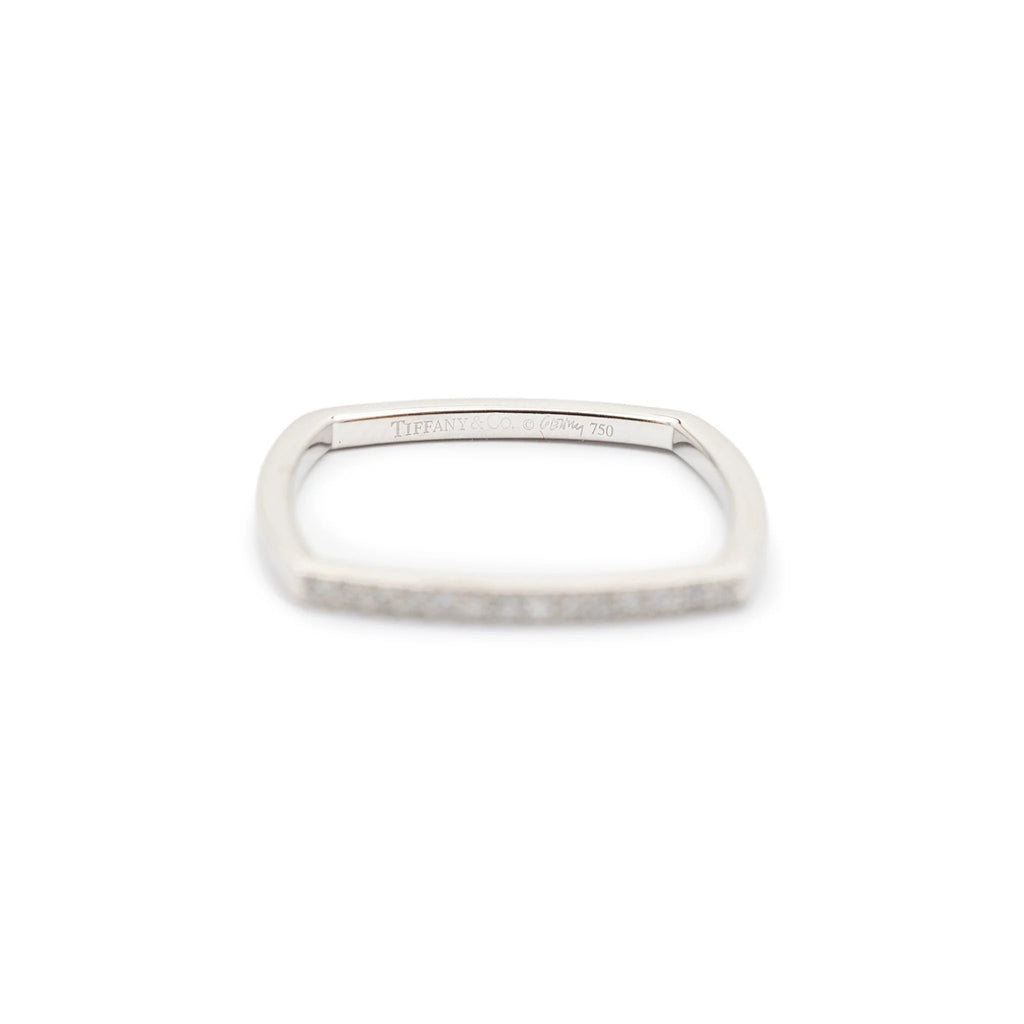 18K White Gold Diamond Wedding Band P846621