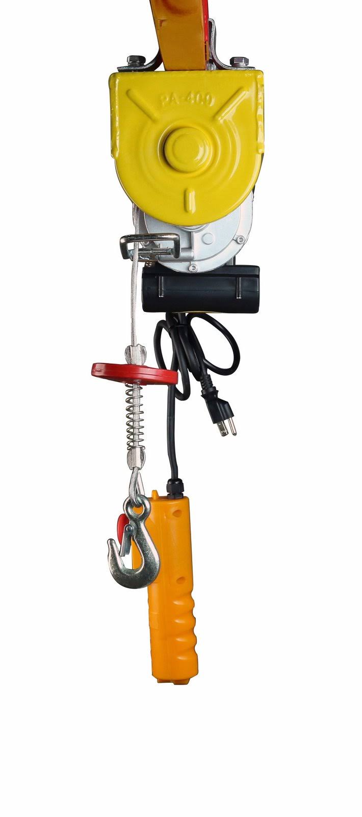 Mini Electric Cable Hoist Overhead Crane Lift S195