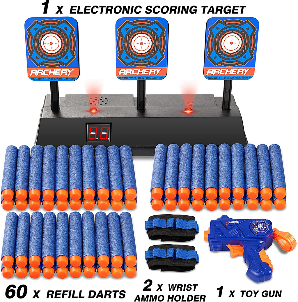 Electric Scoring Dart Toy Gun U98715