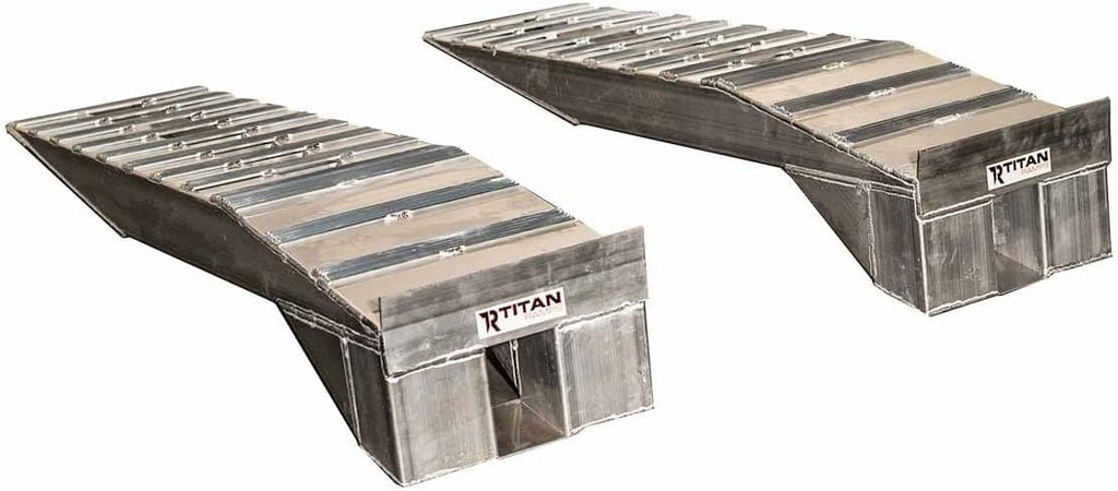 Heavy Duty Aluminum Semi Truck Riser Ramp 20,000 LB Capacity U620