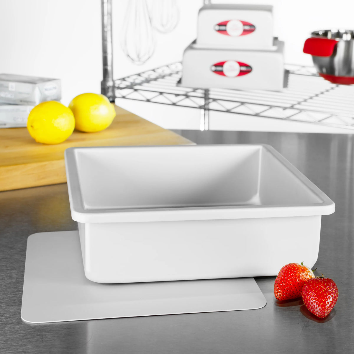 Anodized Aluminum Square Cheesecake Pan, 9 x 3 inch K670