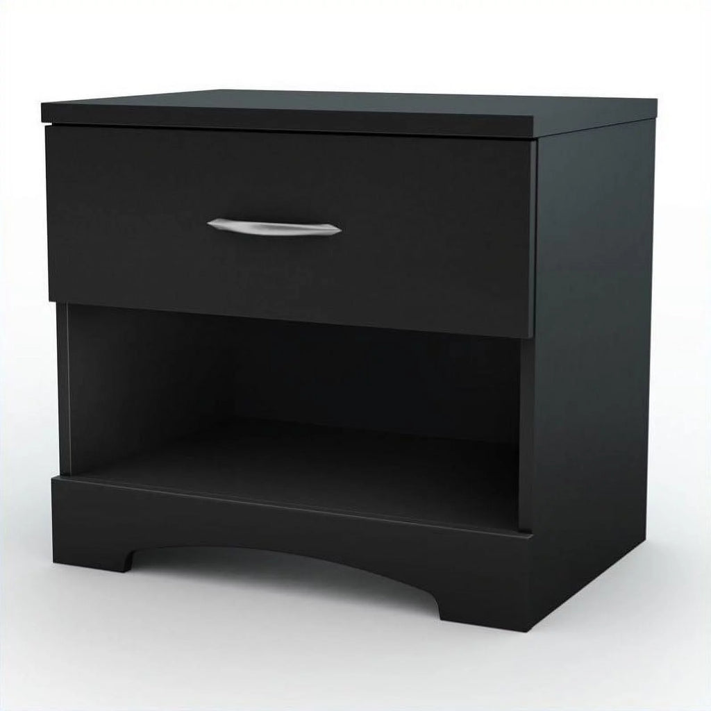 3-Piece Set with 2-Drawer Storage Platform Bed and 2 Nightstands E4282