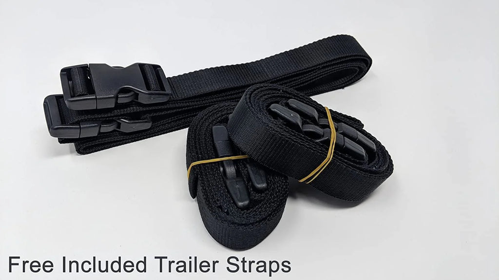 Blue / Black Jet Ski Cover with Trailer Straps and Storage Bag O82124