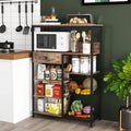 5-Tier Kitchen Bakers Rack with Storage G1151