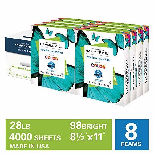 Laser Print 28lb 8.5 x 11 Letter Paper L1580