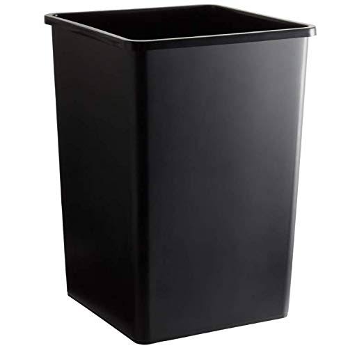 Black Square Trash Can I95235