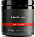 500mg Bromelain Supplement 120 Vegetarian Capsules K2806
