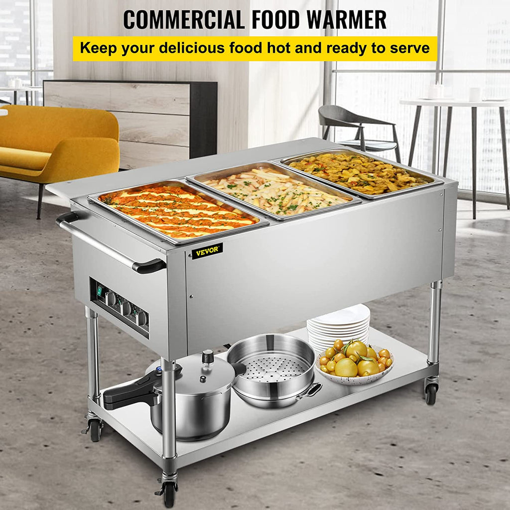 2-Pot Commercial Electric Food Warmer R24873