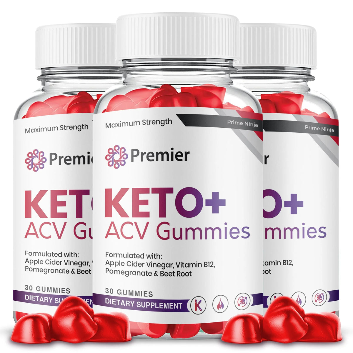 Keto ACV Gummies 3 Pack K188