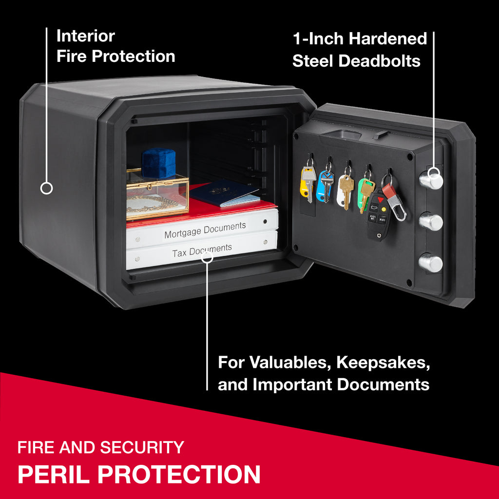Large Fire-Resistant Safe with Combination Lock F5282