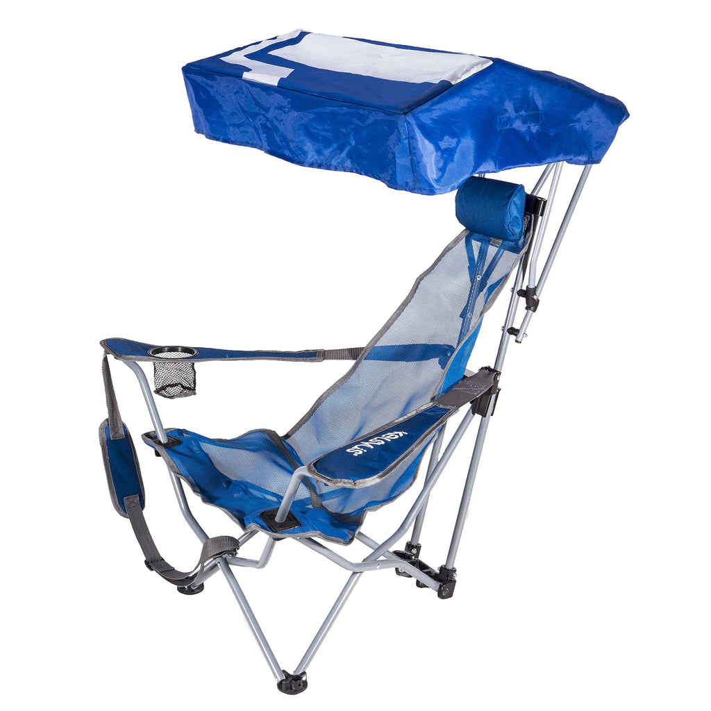Blue Backpack Beach Canopy Chair B52299