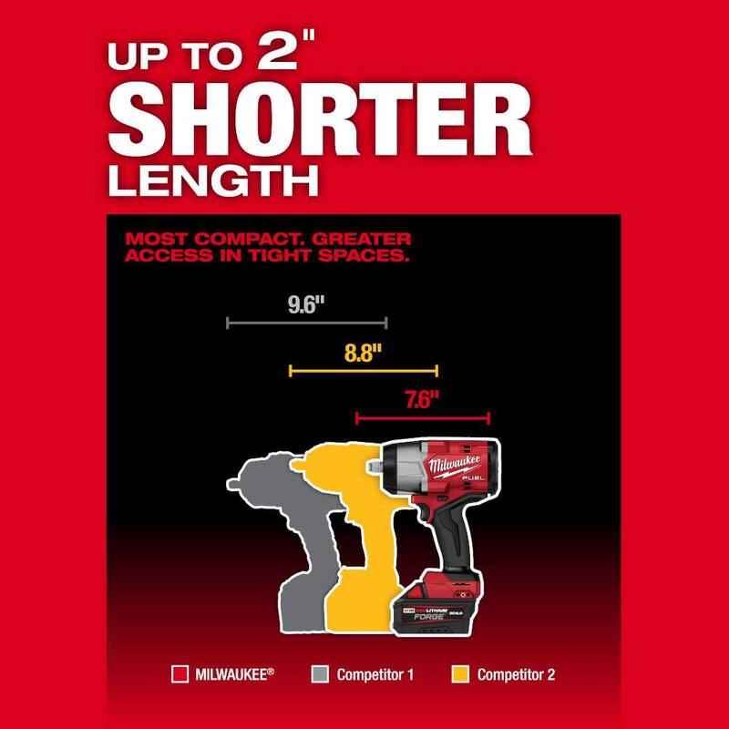 18V Lithium-Ion Brushless Cordless 1/2 in. Impact Wrench H642539