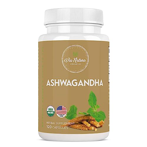 Organic Ashwagandha Capsules 1000mg 120 Capsules Q601168