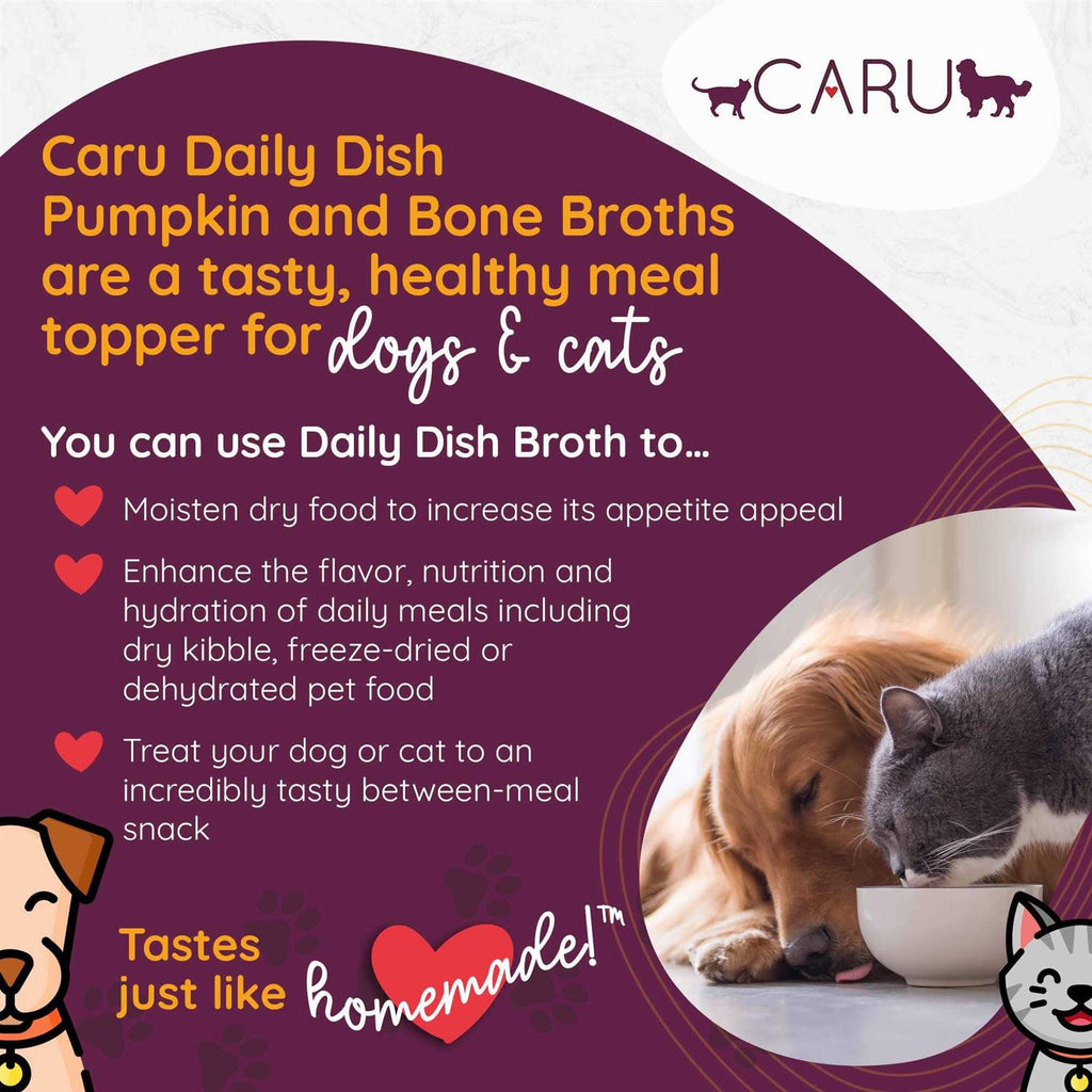 Pumpkin Broth Meal Topper for Cats & Dogs Q484123